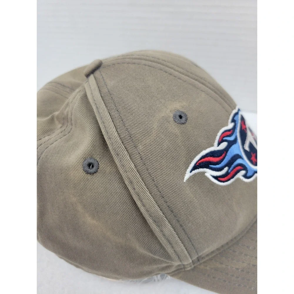 Tennessee Titans Adjustable Sun Faded Brown Embroidered‎ Team Apparel Cap Hat